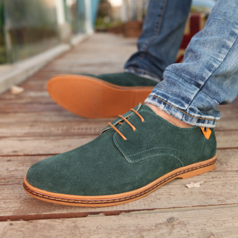 New Casual leather shoes for Men , Outdoor and for daily use looks decent