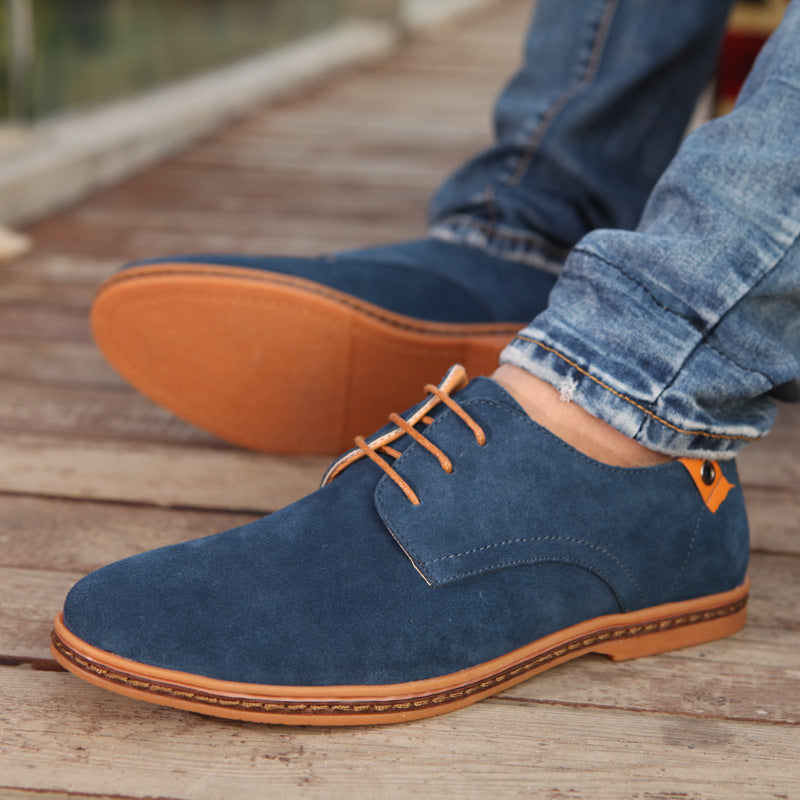 New Casual leather shoes for Men , Outdoor and for daily use looks decent