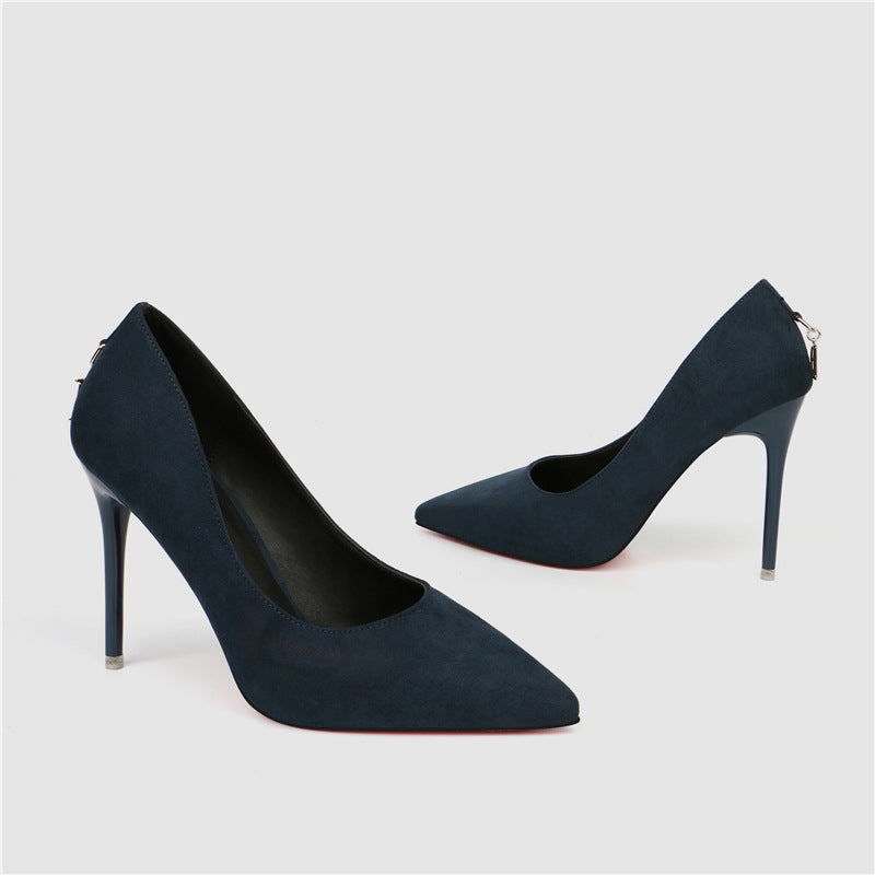 High Heels Sexy Pointed Toe Red Bottom High Heels Wedding Shoes