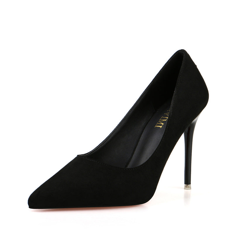 High Heels Sexy Pointed Toe Red Bottom High Heels Wedding Shoes