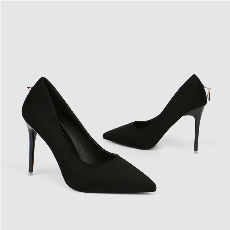 High Heels Sexy Pointed Toe Red Bottom High Heels Wedding Shoes