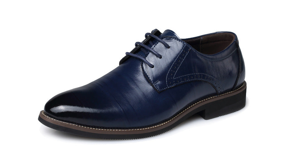 Men leather shoes business shoes large size men casual shoes