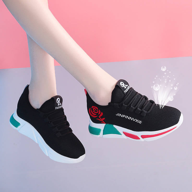 Women's Shoes Fall New Year Sports Shoes , Casual Shoes , Comfortable Travel Shoes , Lightweight Soft Sole Running Shoes , Mom Shoes