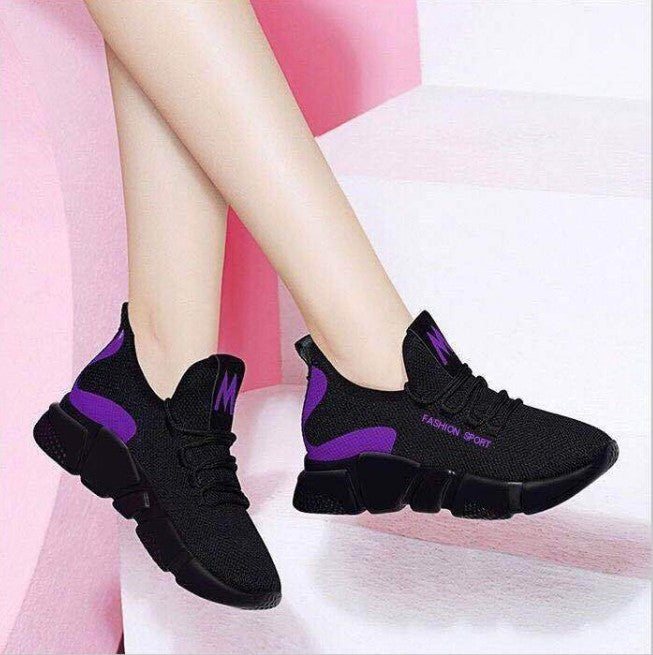 Women's Shoes Fall New Year Sports Shoes , Casual Shoes , Comfortable Travel Shoes , Lightweight Soft Sole Running Shoes , Mom Shoes