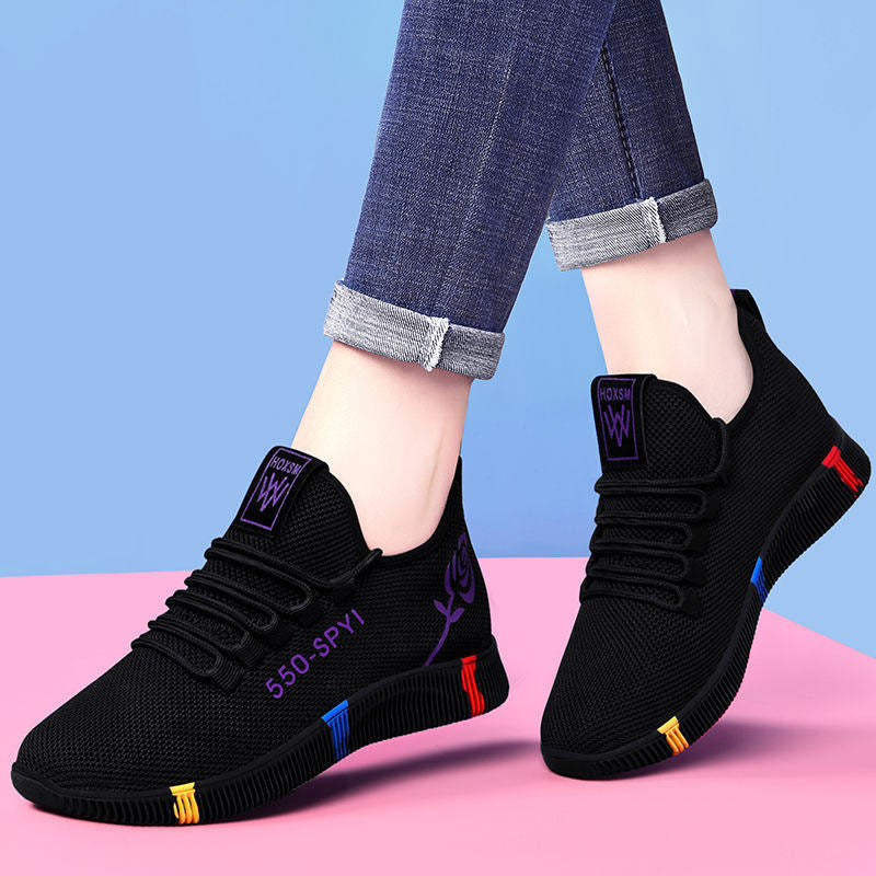 Women's Shoes Fall New Year Sports Shoes , Casual Shoes , Comfortable Travel Shoes , Lightweight Soft Sole Running Shoes , Mom Shoes