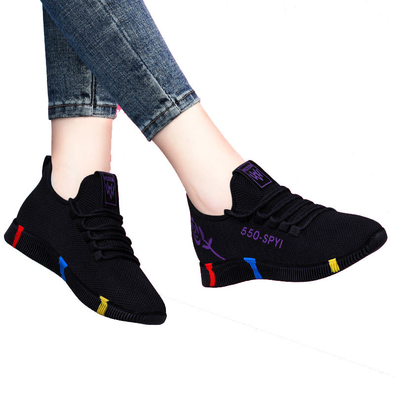 Women's Shoes Fall New Year Sports Shoes , Casual Shoes , Comfortable Travel Shoes , Lightweight Soft Sole Running Shoes , Mom Shoes
