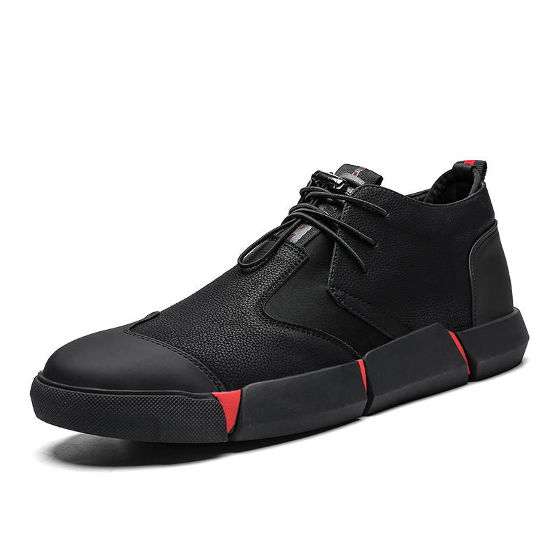 Leather shoes for men , trendy shoes, British casual shoes