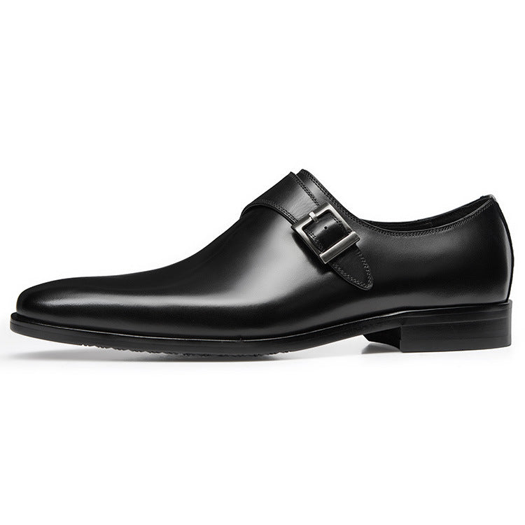 Casual Men Shoes Cowhide British Leather Shoes , Leather Shoes Men Business Leather Shoes Royal's Choice