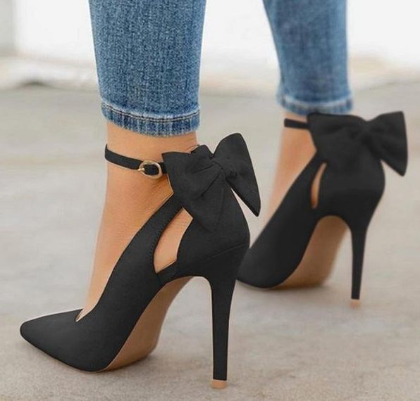 Women Round Toe 120mm Sky High Heel Pumps Ladies Stiletto Evening Dress Shoes , Ladies Shoes with Black Heels
