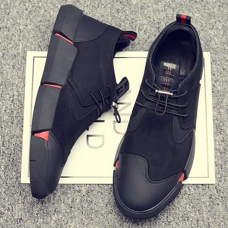 Leather shoes for men , trendy shoes, British casual shoes