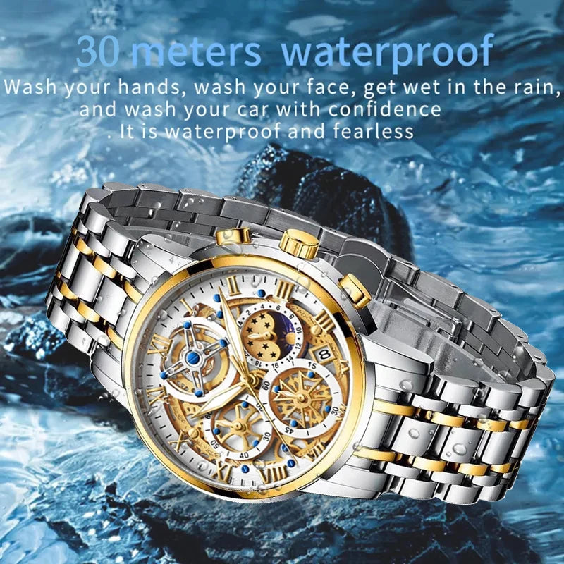 LIGE 2025 New Gold Women Watches Creative Steel Women Bracelet Wrist Watches Ladies Fashion Waterproof Female Relogio Feminino
