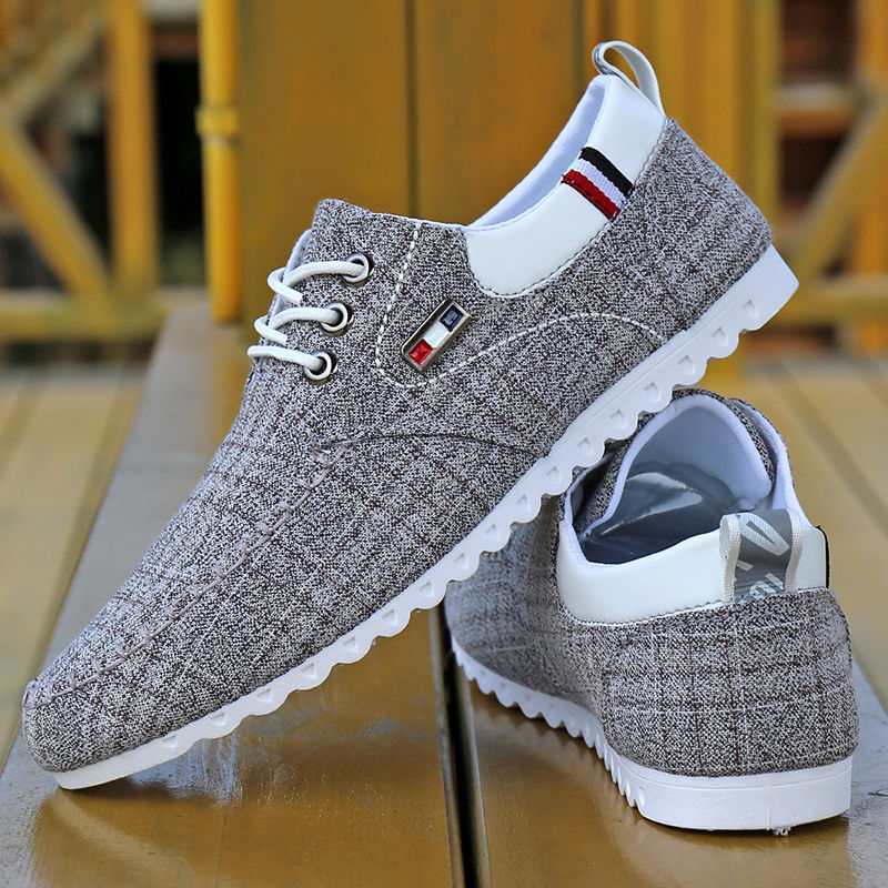 Men Breathable Cloth Shoes Casual Shoes Spring Canvas Shoes