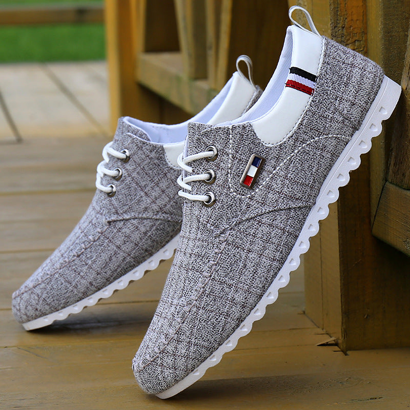 Men Breathable Cloth Shoes Casual Shoes Spring Canvas Shoes