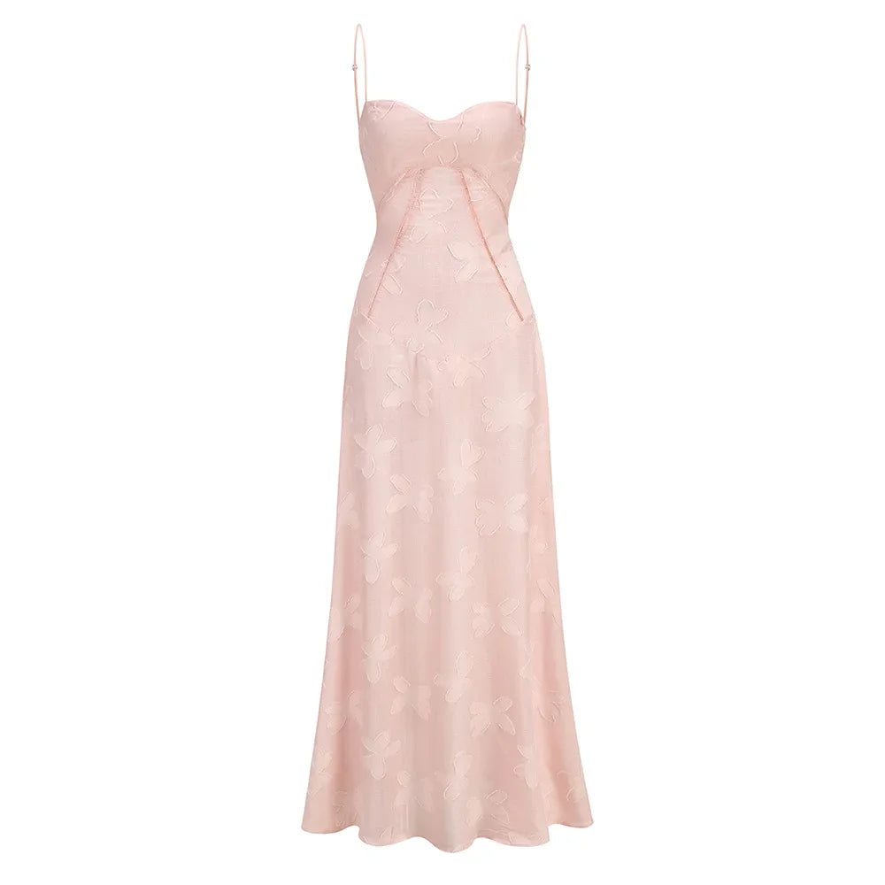 New Sexy Sling Dress Slim-fit Elegant Holiday Dress Banquet Dress New Fashion 2025