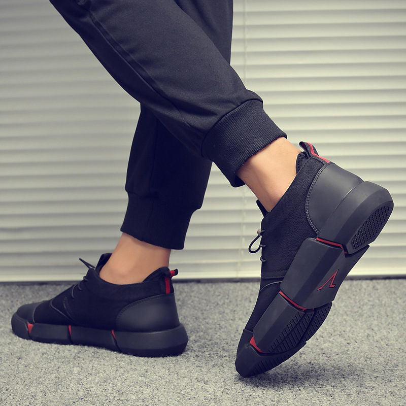 Leather shoes for men , trendy shoes, British casual shoes